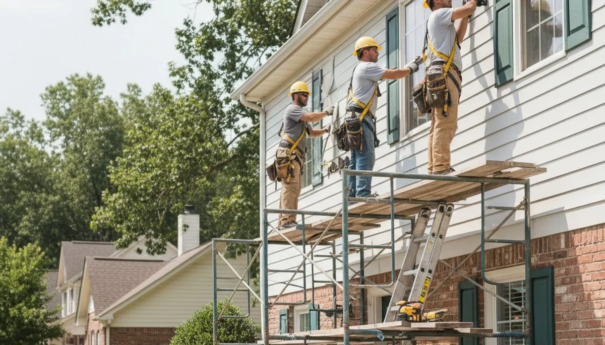 Vinyl siding installation for Memphis, TN homes by a professional siding contractor
