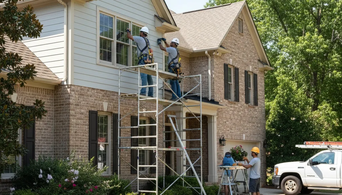 Memphis, TN vinyl siding installation for a home exterior by a professional siding contractor