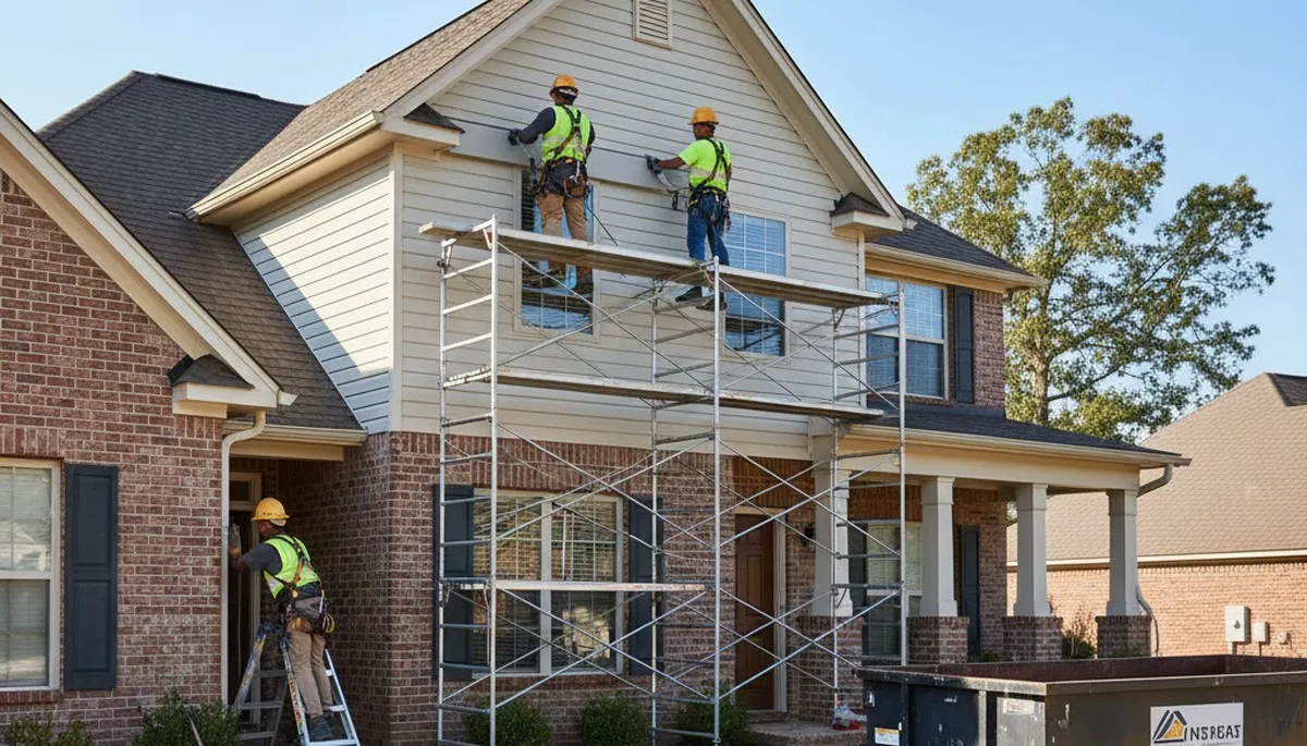 Vinyl siding installation service in Memphis, TN for homes and exterior remodeling