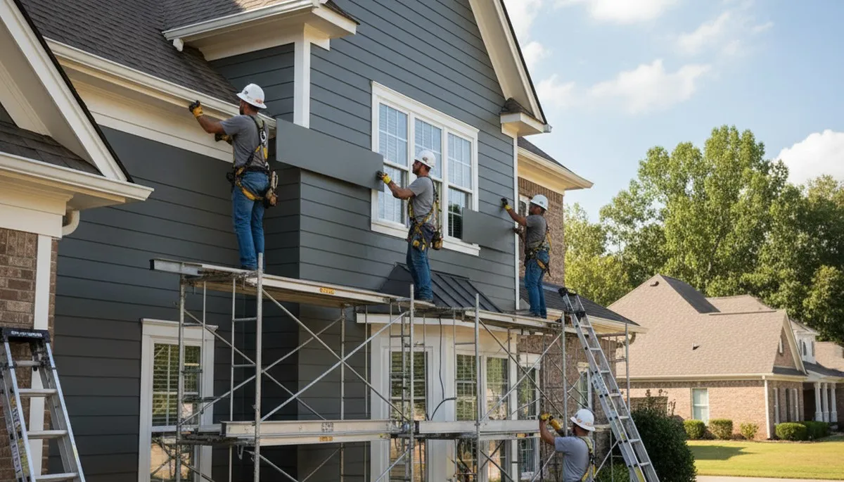 Memphis, TN vinyl siding contractor for home exterior installation and replacement