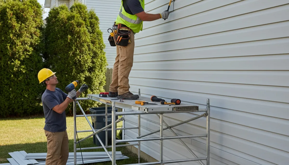 Vinyl siding repair in Memphis, TN for cracks, warping, and storm-damaged home exterior